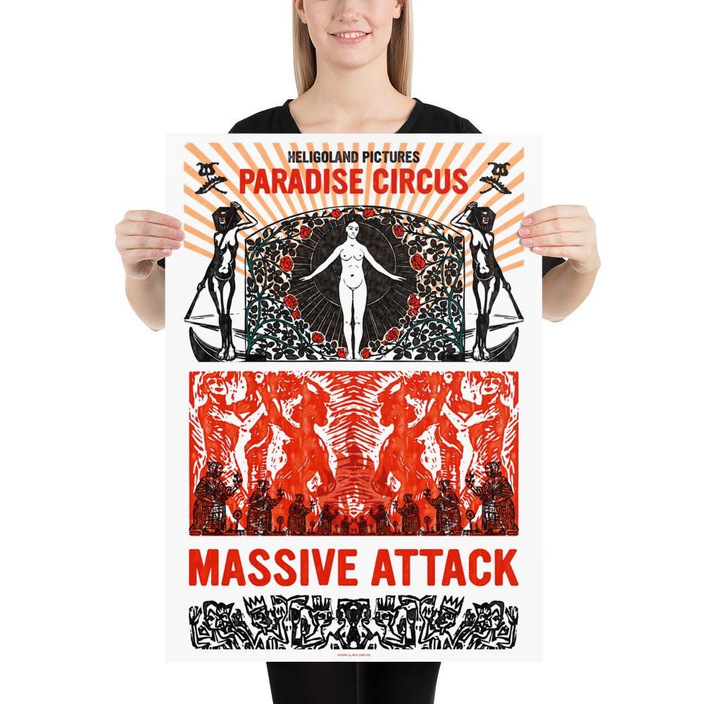 Massive Attack Heligoland Album Art Poster – Music Lover Gift - Etsy