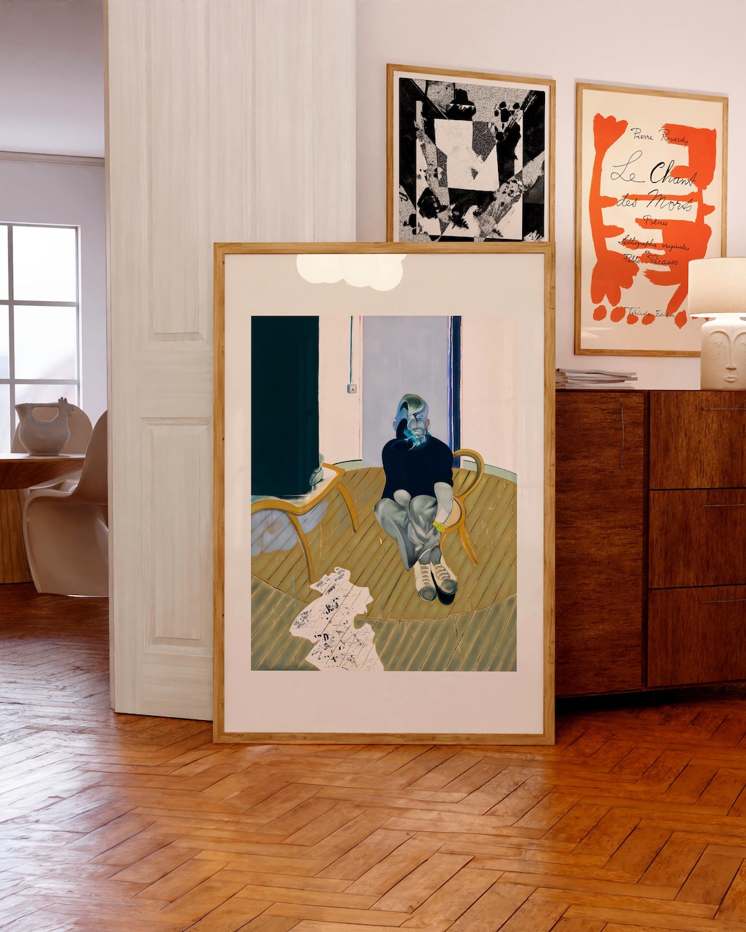 Francis Bacon Art Print | Autoportrait, 1972 | Museum-Quality Giclee Printing | Christmas and Birthday Gift Ideas