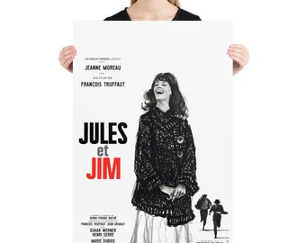 フランソワ トリュフォー Jules and Jim 1995年製ポスター