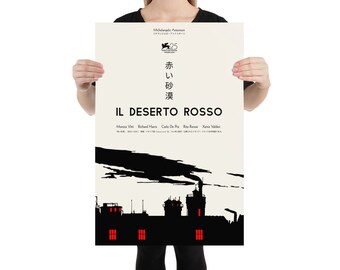 Il Deserto Rosso (1964) ポスター |ミケランジェロ・アントニオーニ