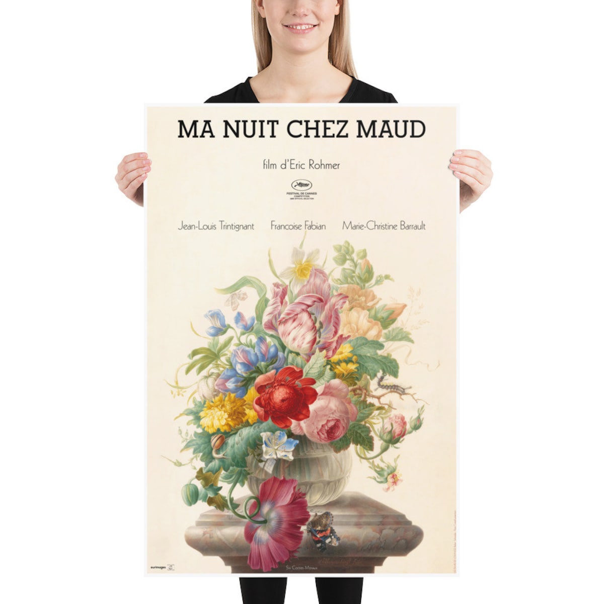 Ma nuit Chez Maud, 1969 French Movie Poster | Eric Rohmer | My Night at Maud's, 1969 | Valentine's Day Gift Ideas | Gift for Film Lovers - Etsy