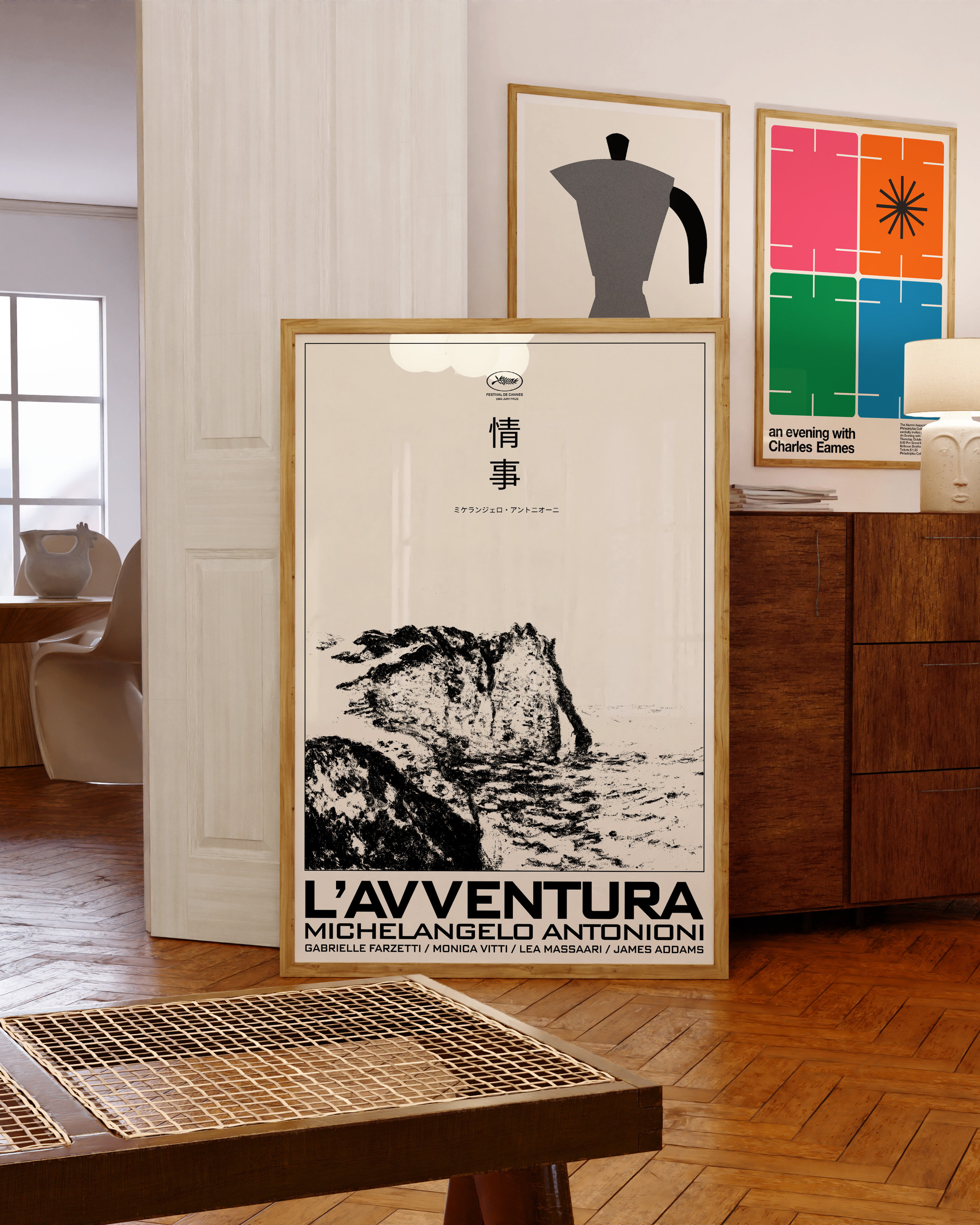 L'avventura (1960) Japanese Movie Poster | Michelangelo Antonioni