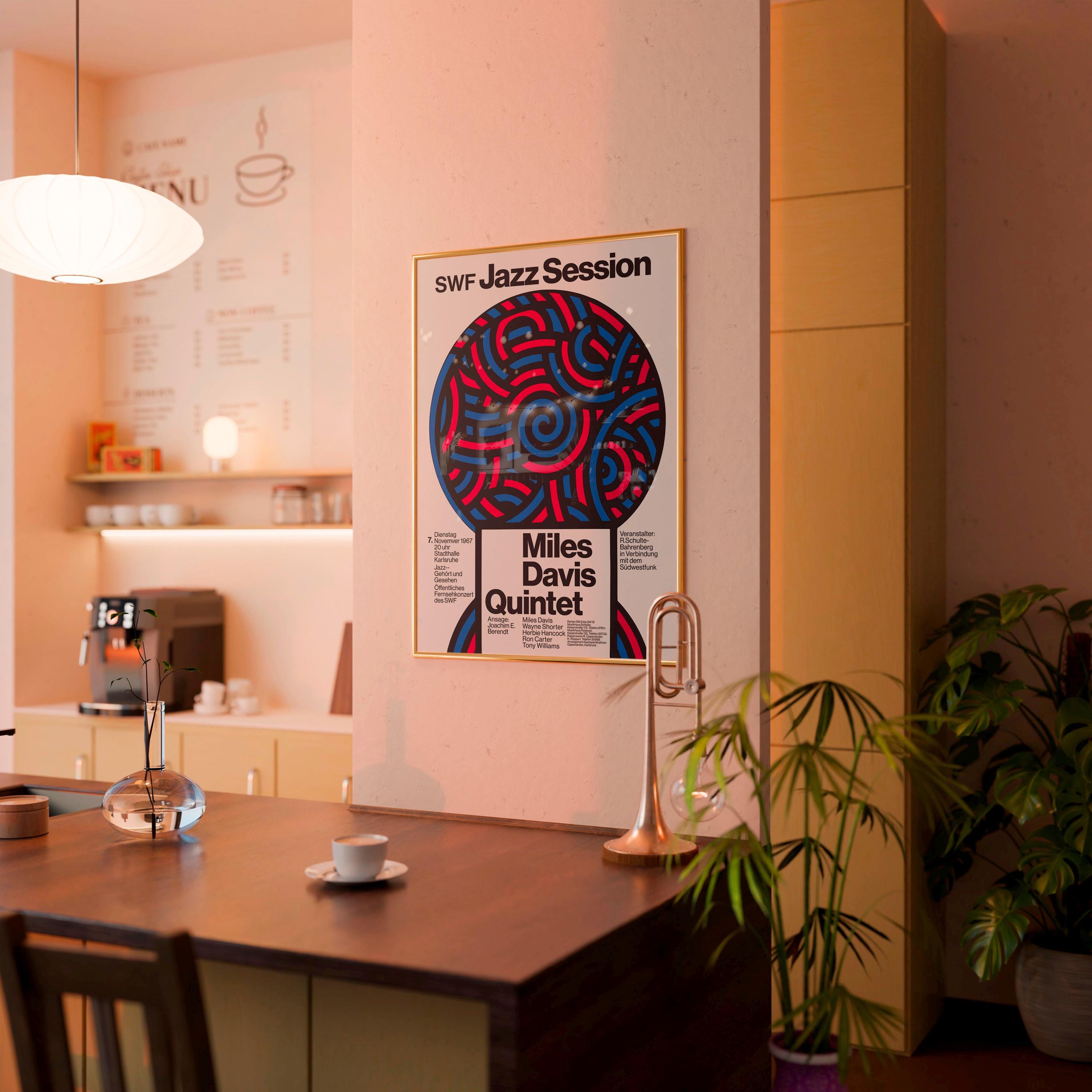 Miles davis poster - Etsy 日本