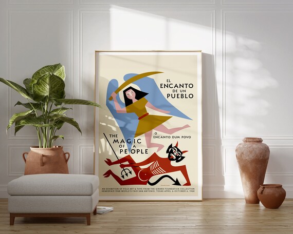 書 THE MAGIC OF A PEOPLE Alexander Girard The Magic of a People: Folk Art and Toys from the Collection