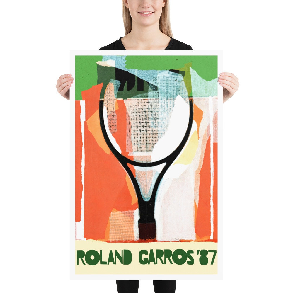 Journal L’Equipe Roland Garros 1987 – « De La Terre à La Lune » – Édition Originale