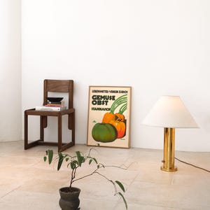 Cartel publicitario suizo / Asociación de Alimentos de Zúrich por Sebastian Oesch, 1914 / Interiorismo de restaurante, cocina y pastelería / Regalos de Navidad
