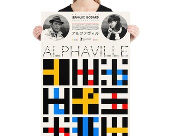 アルファヴィル（1965）ポスター｜ジャン＝リュック・ゴダール