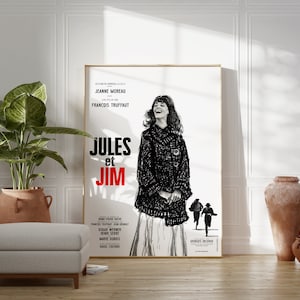フランソワ トリュフォー Jules and Jim 1995年製ポスター フランソワ トリュフォー Jules and Jim 1995年製ポスター