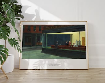 Edward Hopper Art Print | Nighthawks, 1942