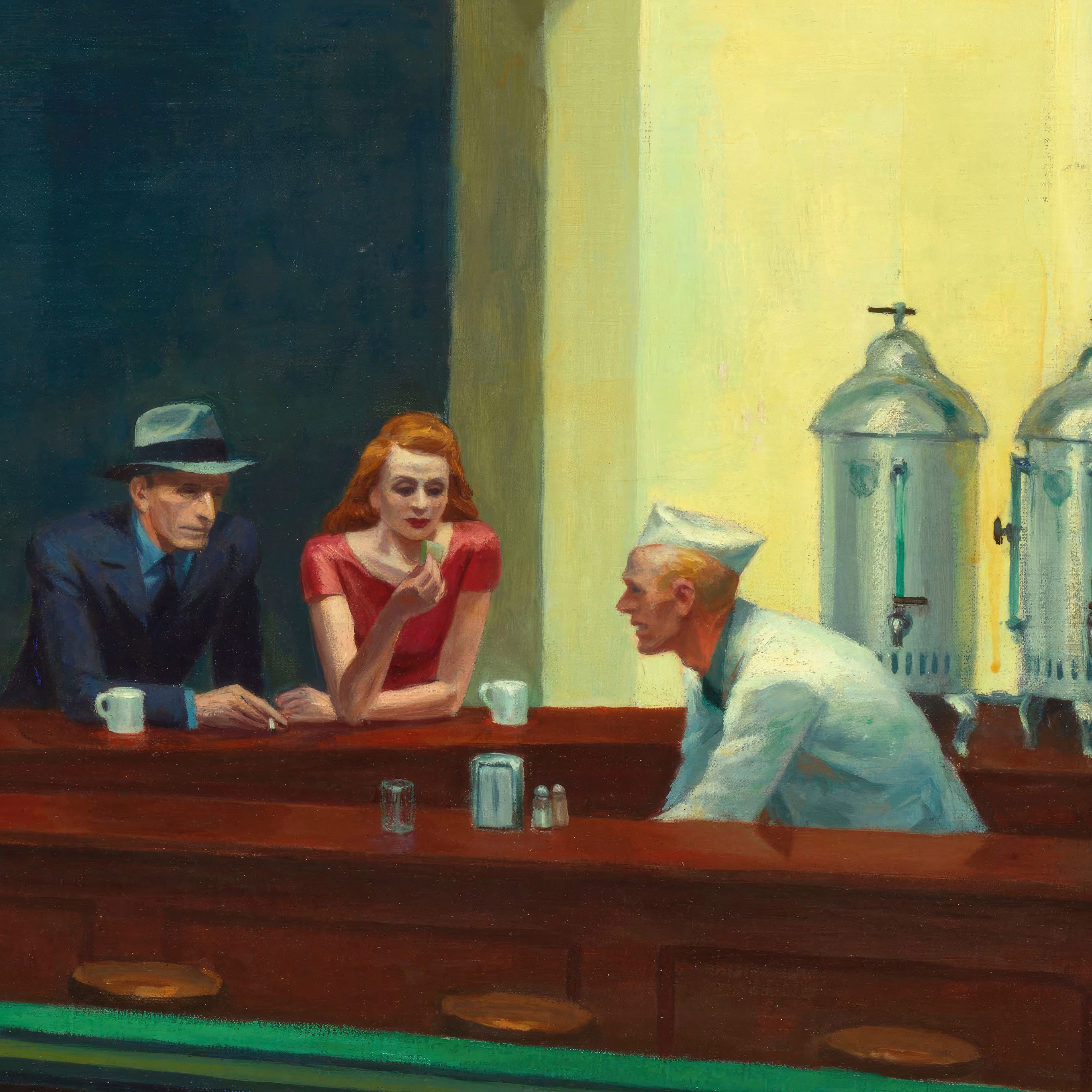 エドワード・ホッパー アートポスター | ナイトホークス、1942年