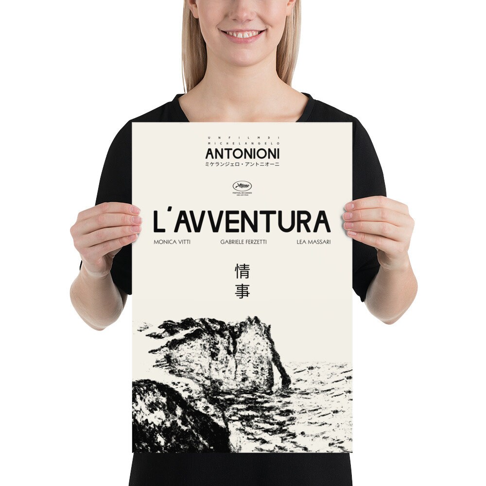 L'Avventura (1960) 日本映画ポスター |ミケランジェロ