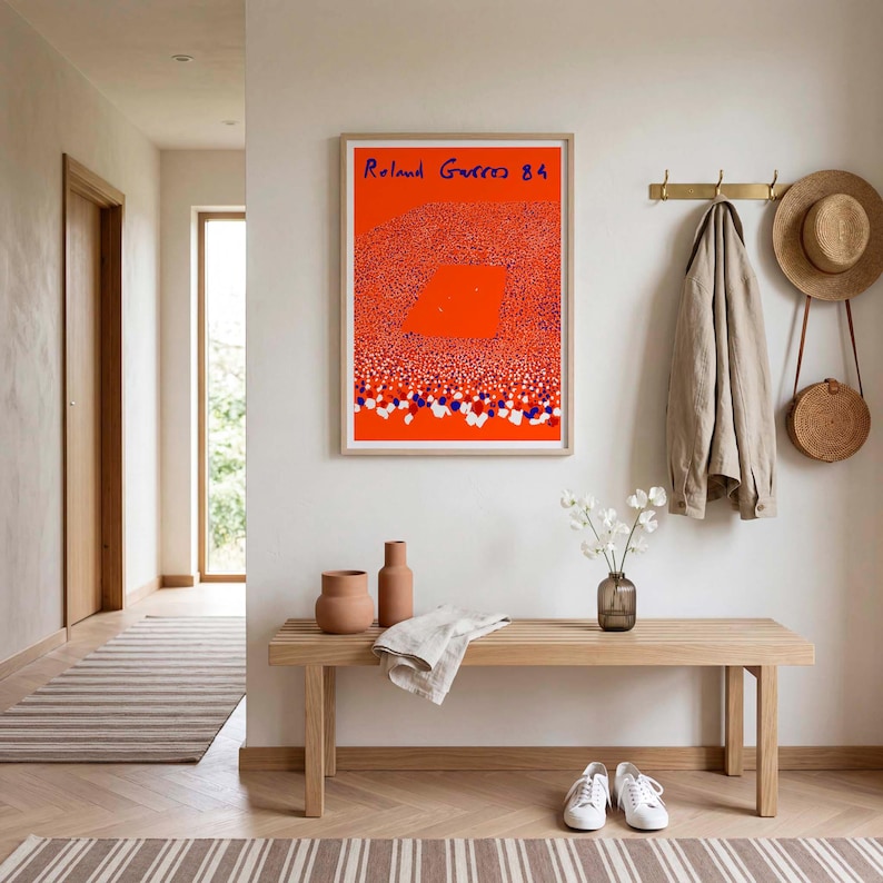 Roland Garros 1984 | Tennis Poster | Museum-Quality Giclée Printing image 6