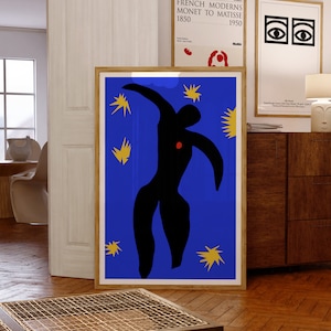 Matisse Art Print | Icarus, 1944 | Museum-Quality Giclée Printing | Birthday Gift Idea | Mid-Century Modern Wall Art | Christmas Gift