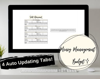 Debt Snowball Spreadsheet | Debt Payoff Calculator | Google Sheets Template