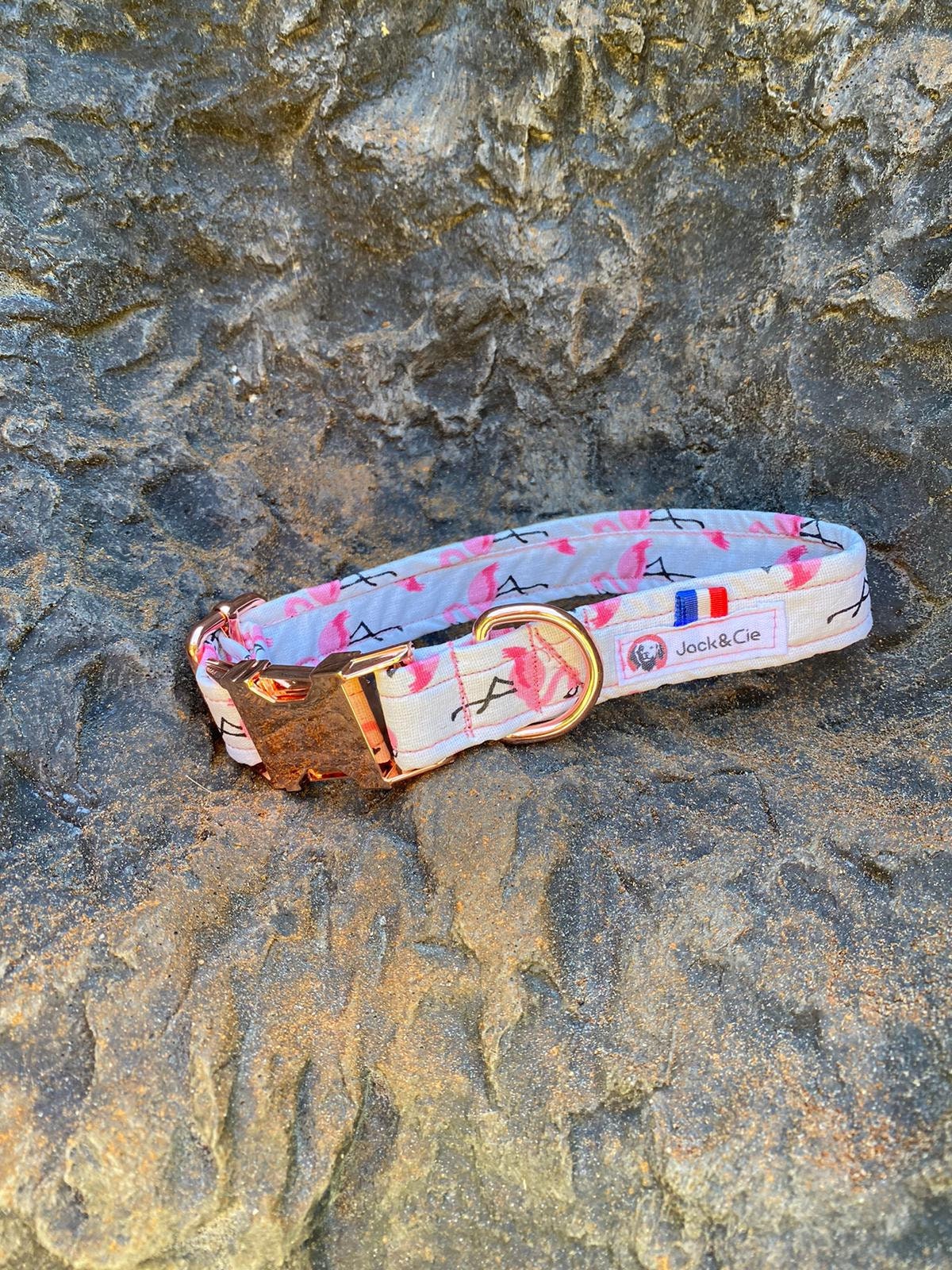 Le Collier Pour Chien Flamingo