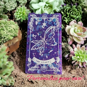 Tarotkaartonderzetter, onderzetter, woondecoratie, cadeau, personaliseerbaar, gepersonaliseerd cadeau, tarot, waarzeggerij, housewarmingcadeau