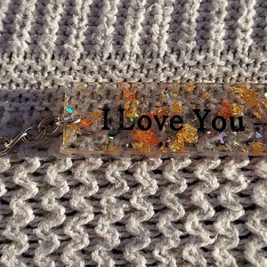 Love Quotes Keychains, Love Words, Love You 3000, Love Expression, Gift, For Him, For Her, Birthday, Valentines Day, Personalized Gifts