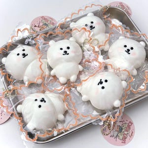 Self-Deprecating Bear Squishy: Ultra Soft Silicone Stress Relief Toy