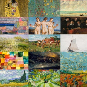 Samsung frame tv vintage art special offer. 100 of the most famous paintings in one collection! the ultimate bundle of 100 of the world's best paintings. Offer at very low price!