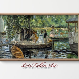 SAMSUNG Frame TV Art / Pittura ad olio vintage / Dipinto famoso di Auguste Renoir / Download istantaneo per cornice TV / File digitale #TV049