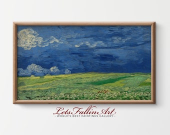 SAMSUNG Frame TV Art | Vintage Ölgemälde | Landschaft von Vincent Van Gogh | Instant Download für Frame TV | Digitale Datei #TV042