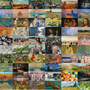 Samsung frame tv vintage art special offer. 100 of the most famous paintings in one collection! the ultimate bundle of 100 of the world's best paintings. Offer at very low price!