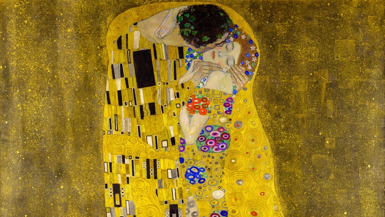 Samsung frame tv vintage art special offer. 100 of the most famous paintings in one collection! the ultimate bundle of 100 of the world's best paintings. Gustav Klimt the kiss samsung frame tv art