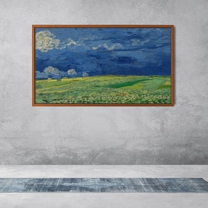SAMSUNG Frame TV Art peinture à lhuile vintage Paysage de Vincent Van Gogh Téléchargement instantané pour les TV à cadre TV042 de fichiers numériques image 2