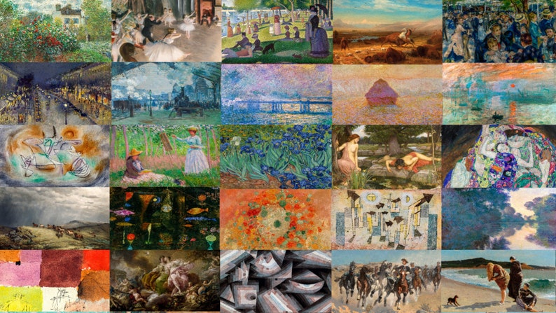 Samsung frame tv vintage art special offer. 100 of the most famous paintings in one collection! the ultimate bundle of 100 of the world's best paintings. Offer at very low price!