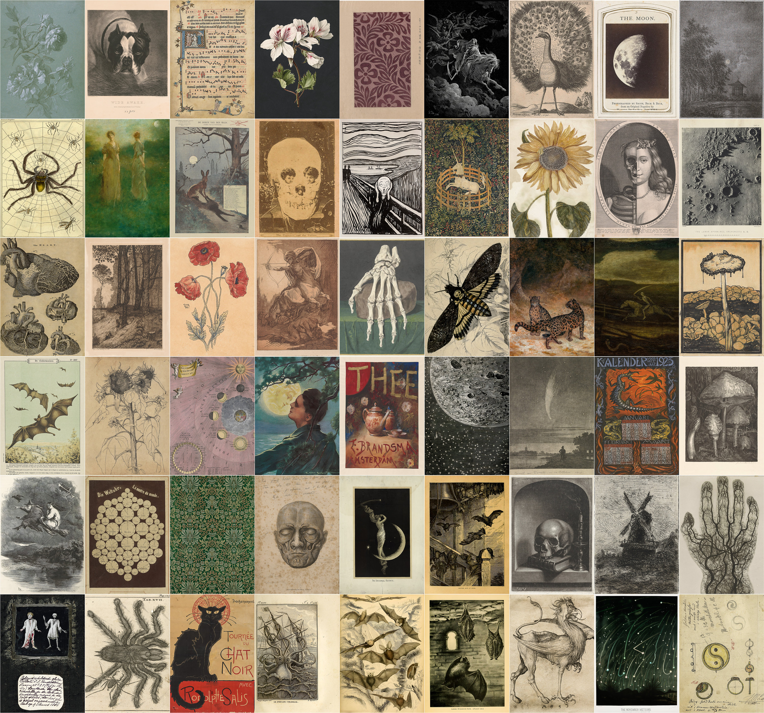 200 PCS 1/3 Grunge Room Decor Aesthetic | Vintage Photo Collage