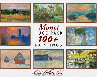 MONET Huge SET Offer - Bundle of 111 Claude Monet's Paintings Collection | The Frame Art Tv | Special Offer #TVSET07
