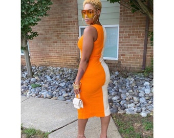 Split Lace Dress