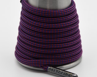 Purple blue red Paracord Generation Laces with a LIFETIME GUARANTEE  boot laces sneaker laces shoe laces skate laces Betta