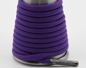 Purple Paracord Generation Laces with a LIFETIME GUARANTEE  boot laces sneaker laces shoe laces skate laces lgbtq lgbtqai