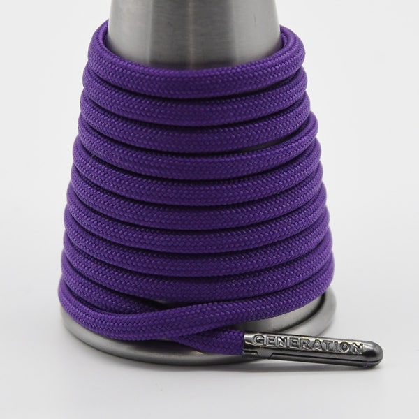 Purple Paracord Generation Laces with a LIFETIME GUARANTEE  boot laces sneaker laces shoe laces skate laces lgbtq lgbtqai