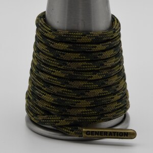 Classic Camo  Paracord Generation Laces with a LIFETIME GUARANTEE  boot laces sneaker laces shoe laces skate laces camouflage