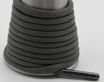 Gray  Paracord Generation Laces with a LIFETIME GUARANTEE  boot laces sneaker laces shoe laces skate laces