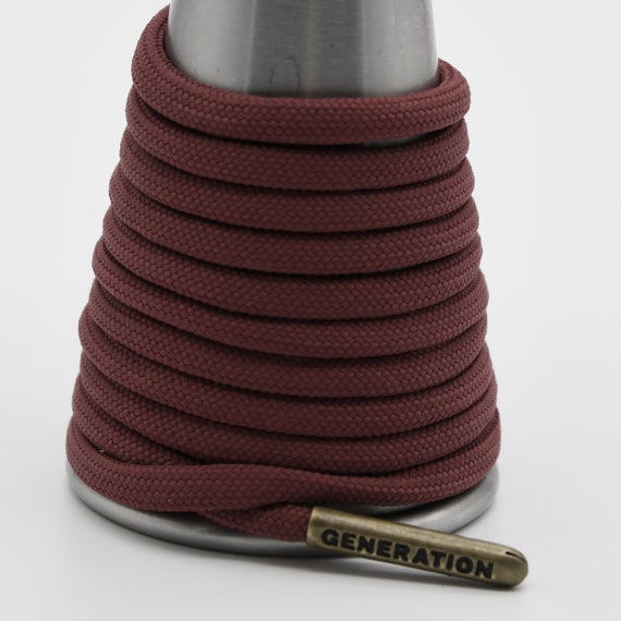 Crimson Paracord Generation Laces With a LIFETIME GUARANTEE Boot Laces Sneaker Laces Shoe Laces Skate Laces Etsy
