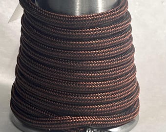 Brown Black Paracord Generation Laces with a LIFETIME GUARANTEE  boot laces sneaker laces shoe laces skate laces Espresso