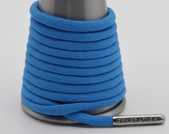 Electric blue Paracord Generation Laces with a LIFETIME GUARANTEE  boot laces sneaker laces shoe laces skate laces
