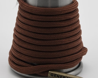 Rust Brown Orange Paracord Generation Laces with a LIFETIME GUARANTEE  boot laces sneaker laces shoe laces skate laces