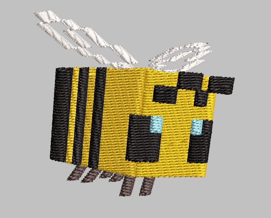 Pixel Papercraft - Mini bee