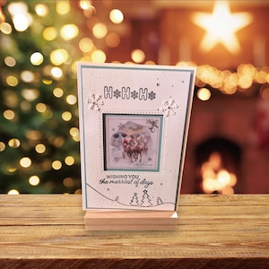Weihnachts Karte mit Umschlag