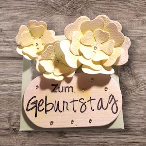 Explosionsbox - Geschenkbox zum Geburtstag für Geld, Gutschein, Schmuck, Geschenke ideal