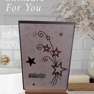Weihnachtskarte mit Umschlag