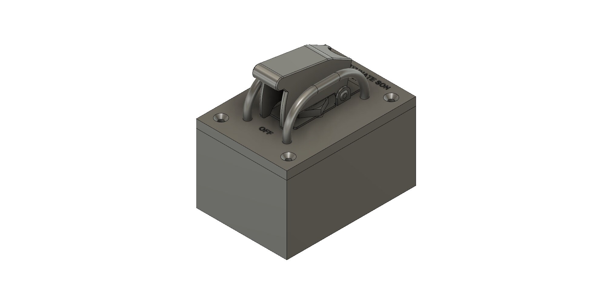 Fortunate Son Toggle Switch Box Etsy