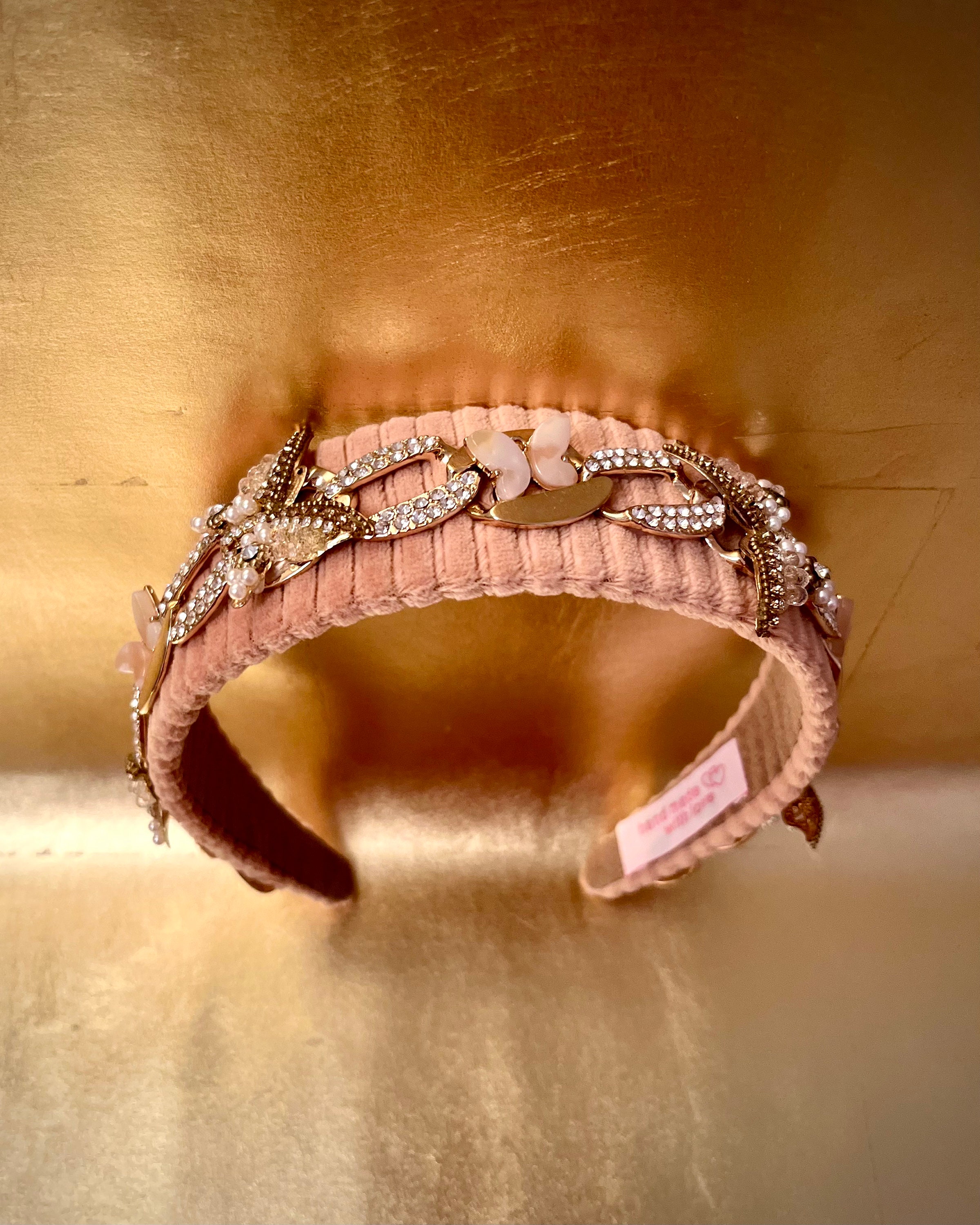 Queen Rania Crown - Handmade Headpiece - Rose Gold Luxury  display picture 1