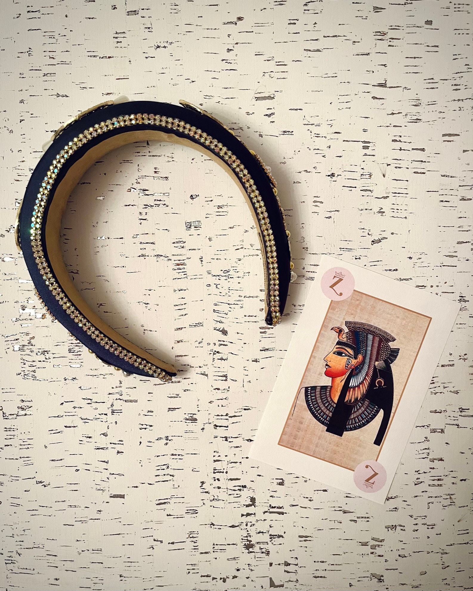 diy cleopatra headpiece