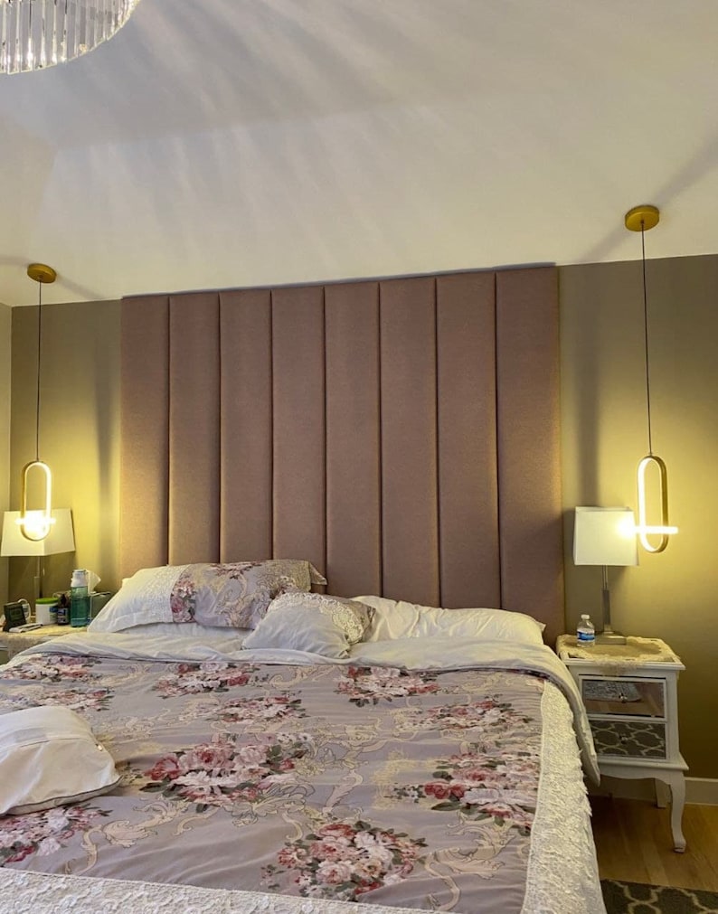 Wall Mounted Headboard,upholstered Panel Headboards,wall Panels