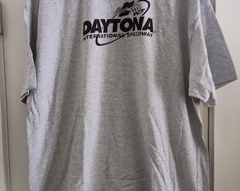 Vintage Daytona International Speedway Men's 2X Grey T-  shirt New XXL